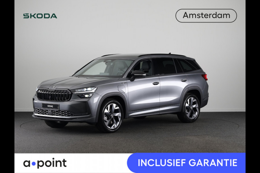 Škoda Kodiaq Sportline Business PHEV 1.5 TSI 204 pk | Trekhaak | Blind Spot | Adaptive Cruise | Stoelverwarming | Camera | Light & View