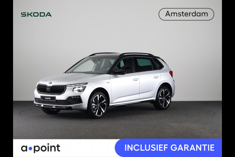 Škoda Kamiq Monte Carlo 1.0 TSI 115 pk 7 versn. DSG | Navigatie Pakket | Travel Assist Plus | Wegklapbare trekhaak | Winter Pakket | Charging | 18 inch lichtmetalen velgen