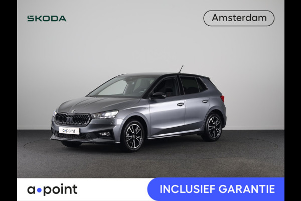 Škoda Fabia 1.0 TSI Monte Carlo 95 pk | Verlengde garantie | Navigatie via App | Parkeersensoren | Achteruitrijcamera | Stoelverwarming |