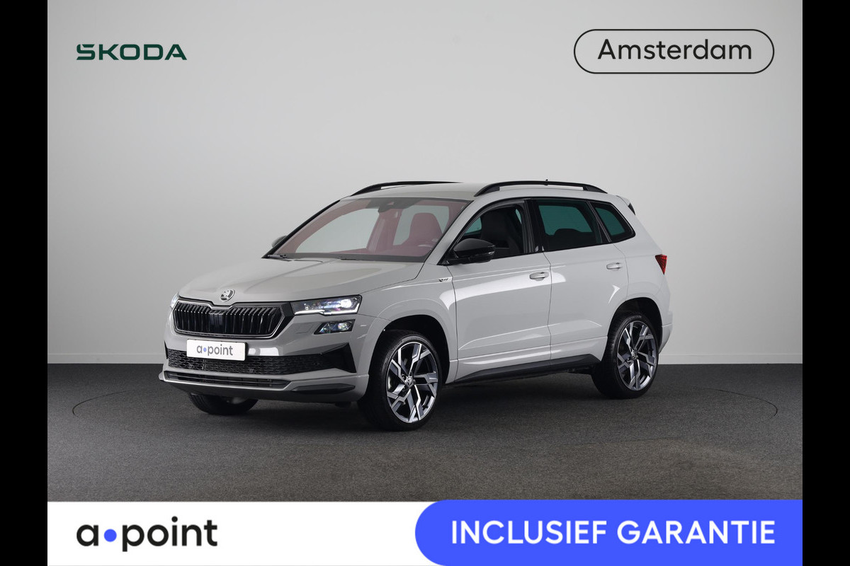 Škoda Karoq 1.5 TSI ACT Sportline Business 150pk | Wegklapbare trekhaak | Navigatie via APP | Verlengde garantie | Verwambare stoelen voor en achter
