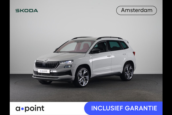 Škoda Karoq 1.5 TSI ACT Sportline Business 150pk | Wegklapbare trekhaak | Navigatie via APP | Verlengde garantie | Verwambare stoelen voor en achter