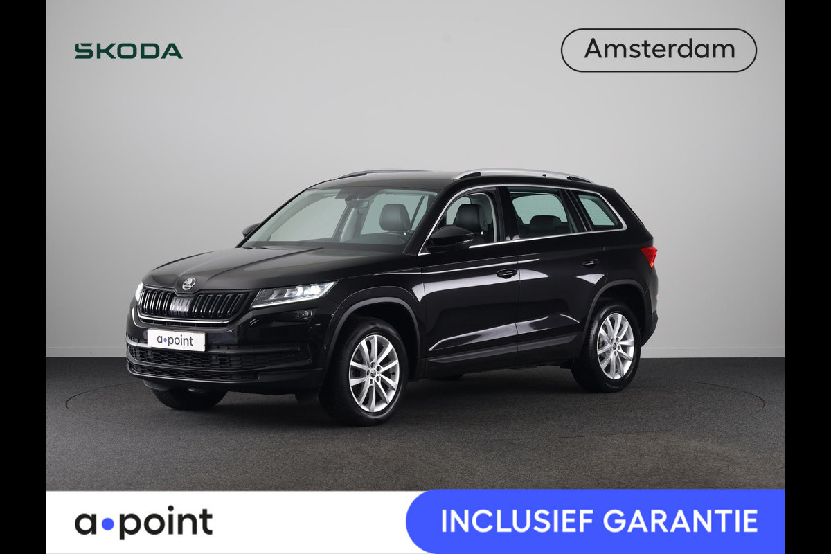 Škoda Kodiaq 1.5 TSI Business Edition Plus 150 pk Automaat (DSG) | Navigatie | Parkeersensoren (Park assist) | Rondomzicht camera | Lederen bekleding | Stoelverwarming v/a |