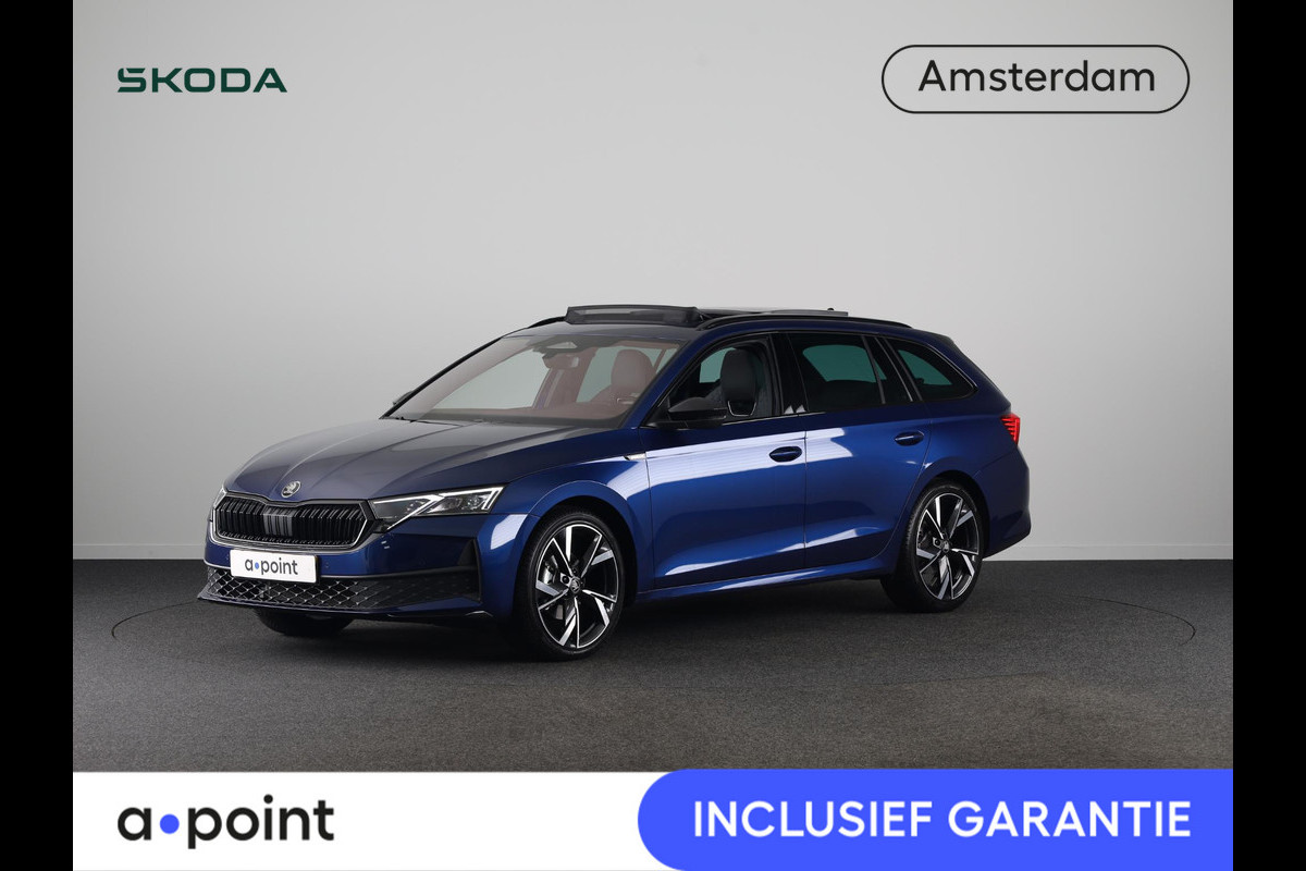 Škoda Octavia Combi Sportline Tour m-HEV 1.5 TSI 150 pk 7 versn. DSG | Schuif/kanteldak | Travel assist | Trekhaak wegklapbaar