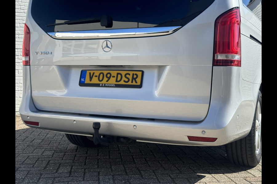 Mercedes-Benz V-Klasse 300d Lang 9G M-bux Leder Elektrische klep Trekhaak afneembaar Camera Verwarmde stoelen