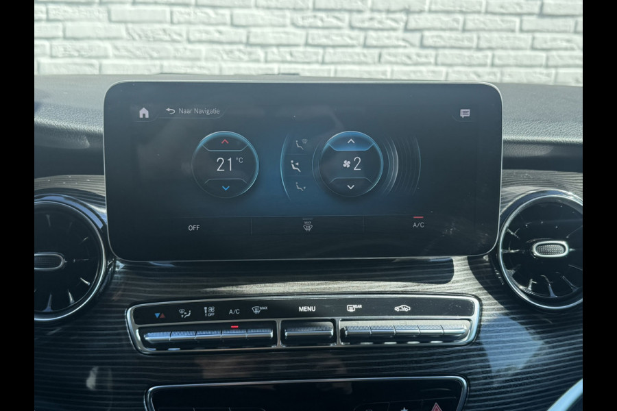 Mercedes-Benz V-Klasse 300d Lang 9G M-bux Leder Elektrische klep Trekhaak afneembaar Camera Verwarmde stoelen