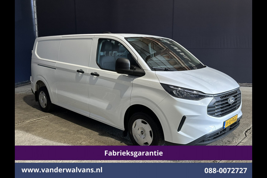 Ford Transit Custom 2.0 TDCI 136pk L2H1 Fabrieksgarantie Euro6 Airco | Camera | LED | Apple Carplay | Cruisecontrol Android Auto, Verwarmde voorruit, Parkeersensoren, Bijrijdersbank, 2740 kg trekvermogen