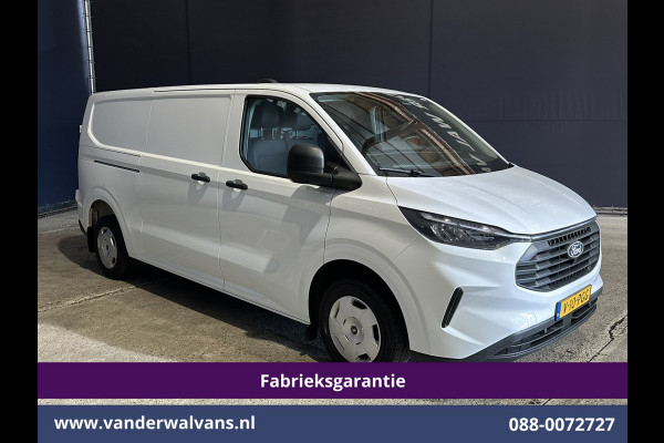 Ford Transit Custom 2.0 TDCI 136pk L2H1 Fabrieksgarantie Euro6 Airco | Camera | LED | Apple Carplay | Cruisecontrol Android Auto, Verwarmde voorruit, Parkeersensoren, Bijrijdersbank, 2740 kg trekvermogen