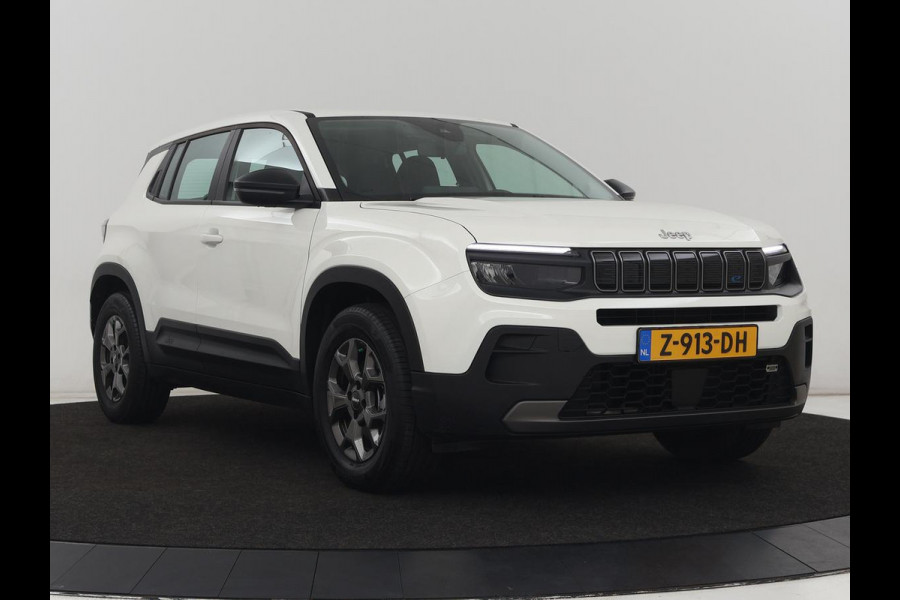 Jeep Avenger Longtitude 54 kWh | SOH 96.6% | Stoelverwarming | Carplay | Navigatie | Full LED | Warmtepomp | Keyless | Climate control | Digital Cockpit | Cruise control