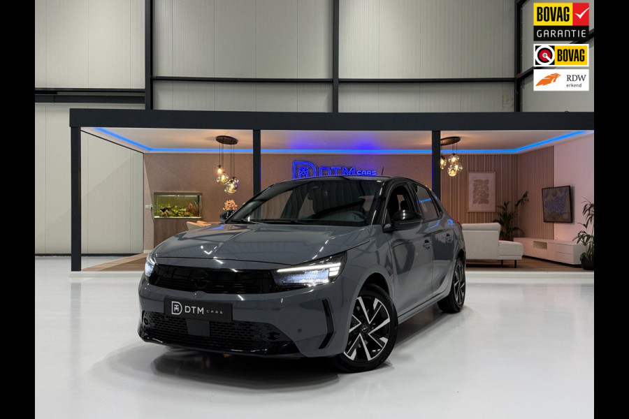 Opel Corsa 1.2 Turbo GS Nardo Grey |Navi Led 360° camera Cruise Virtual Pdc Leder Airco Carplay