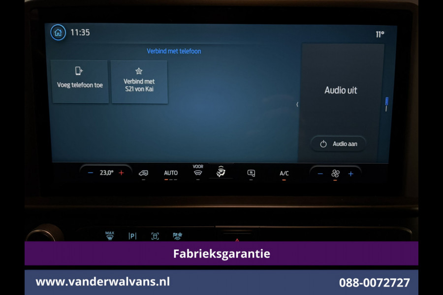 Ford Transit Custom 2.0 TDCI 136pk L2H1 Fabrieksgarantie Euro6 Airco | Camera | Apple Carplay | LED Cruisecontrol, Android Auto, Verwarmde Voorruit, Parkeersensoren, Bijrijdersbank