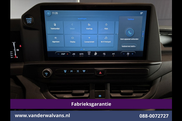 Ford Transit Custom 2.0 TDCI 136pk L2H1 Fabrieksgarantie Euro6 Airco | Camera | Apple Carplay | LED Cruisecontrol, Android Auto, Verwarmde Voorruit, Parkeersensoren, Bijrijdersbank