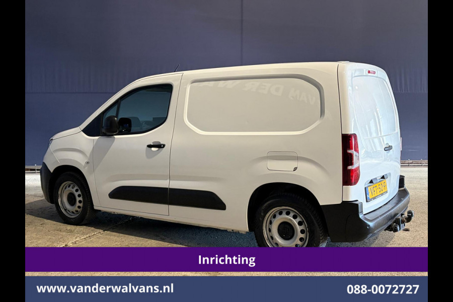 Peugeot Partner 1.5 BlueHDI 102pk L1H1 inrichting Omvormer Euro6 Airco | Trekhaak | Apple Carplay | Cruisecontrol Android auto, Dakdragers, parkeersensoren,