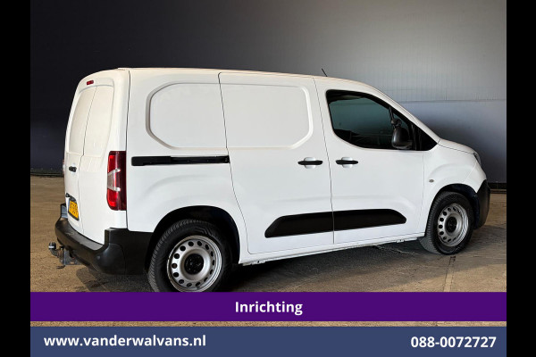 Peugeot Partner 1.5 BlueHDI 102pk L1H1 inrichting Omvormer Euro6 Airco | Trekhaak | Apple Carplay | Cruisecontrol Android auto, Dakdragers, parkeersensoren,