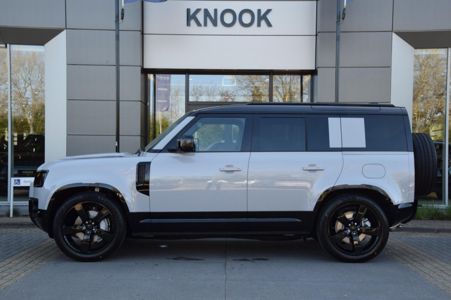 Land Rover Defender P300e 110 Dynamic SE Edition | Borasco Grey | Pano | Trekhaak