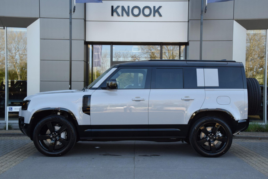 Land Rover Defender P300e 110 Dynamic SE Edition | Borasco Grey | Pano | Trekhaak