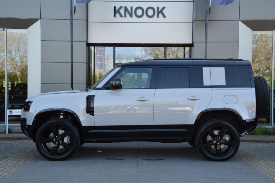 Land Rover Defender P300e 110 Dynamic SE Edition | Borasco Grey | Pano | Trekhaak
