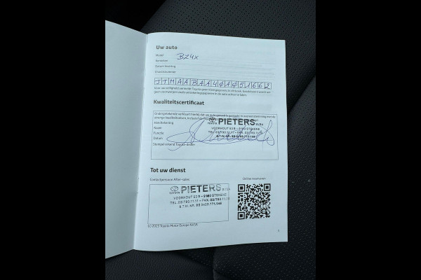 Toyota Bz4x Premium 71 kWh VAN: 39.900,- VOOR: 36.877,- UW LENTEVOORDEEL: 3.023,- | MEGA VOLLE AUTO | 10 jaar TOYOTA GARANTIE | TREKHAAK