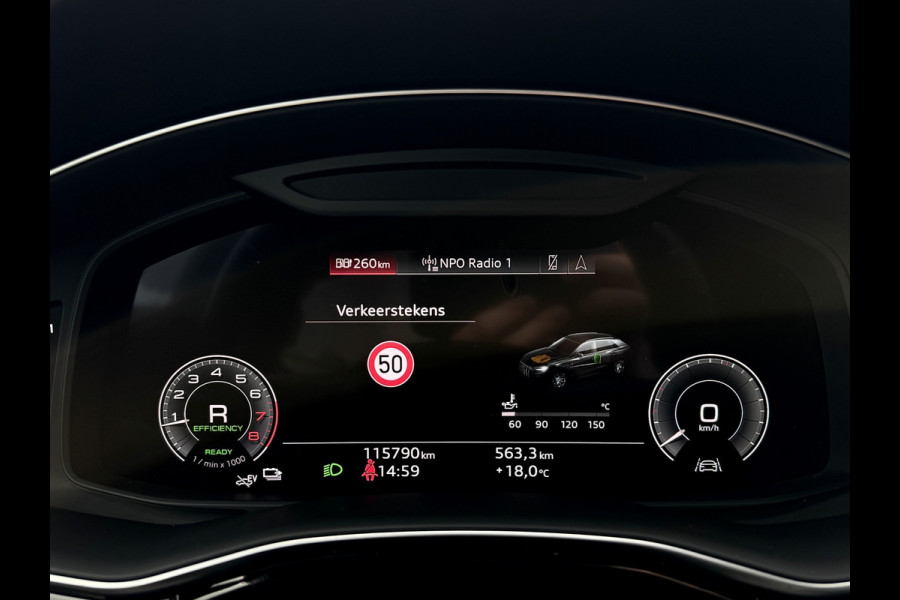 Audi Q8 60 TFSI e Competition | Pano | Luchtvering | B&O | Matrix | 360 | Carplay | Memory | NL Auto | Sfeerverichting | 1e eig.
