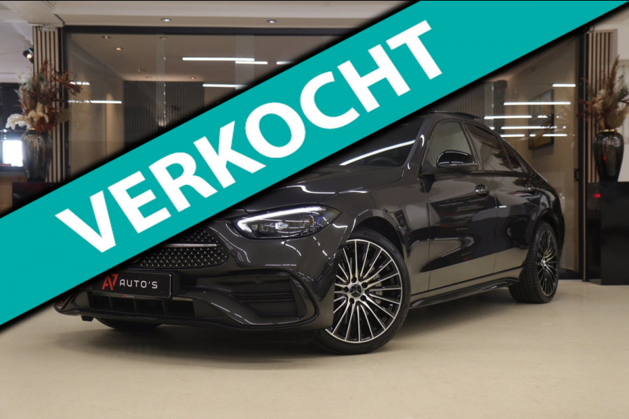 Mercedes-Benz C-Klasse 300 E AMG Line / PANO/HUD/CARPLAY/SFEERVERLICHTING/BOMVOL