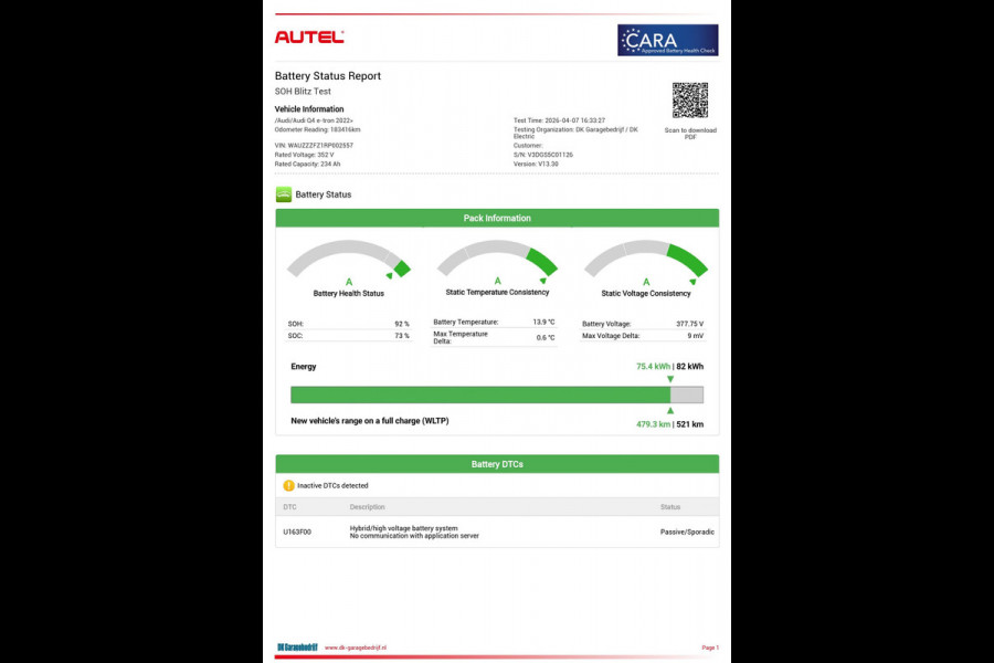 Audi Q4 e-tron 40 Advanced edition 77 kWh|92%SOH|ACC|ELEK.TREKHAAK|APPLE CARPLAY|STOELVERWARMING|NAVI|NL-AUTO|NAP|1e EIG|INCL BTW|