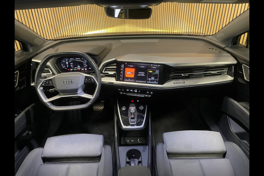 Audi Q4 e-tron 40 Advanced edition 77 kWh|92%SOH|ACC|ELEK.TREKHAAK|APPLE CARPLAY|STOELVERWARMING|NAVI|NL-AUTO|NAP|1e EIG|INCL BTW|