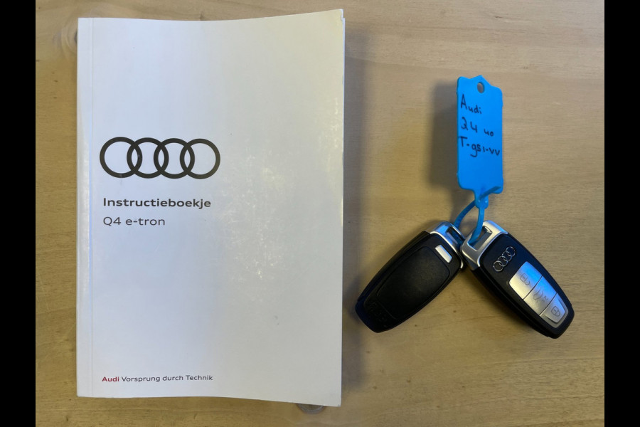 Audi Q4 e-tron 40 Advanced edition 77 kWh|92%SOH|ACC|ELEK.TREKHAAK|APPLE CARPLAY|STOELVERWARMING|NAVI|NL-AUTO|NAP|1e EIG|INCL BTW|