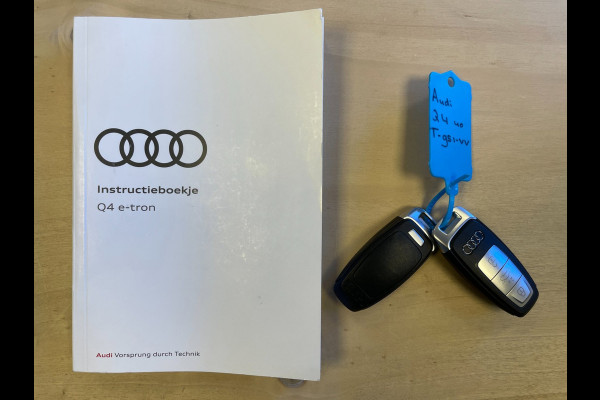 Audi Q4 e-tron 40 Advanced edition 77 kWh|92%SOH|ACC|ELEK.TREKHAAK|APPLE CARPLAY|STOELVERWARMING|NAVI|NL-AUTO|NAP|1e EIG|INCL BTW|