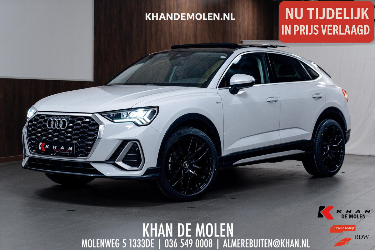 Audi Q3 Sportback 35 TFSI S Line PANO|LEER|ELEKTR.ACHTr