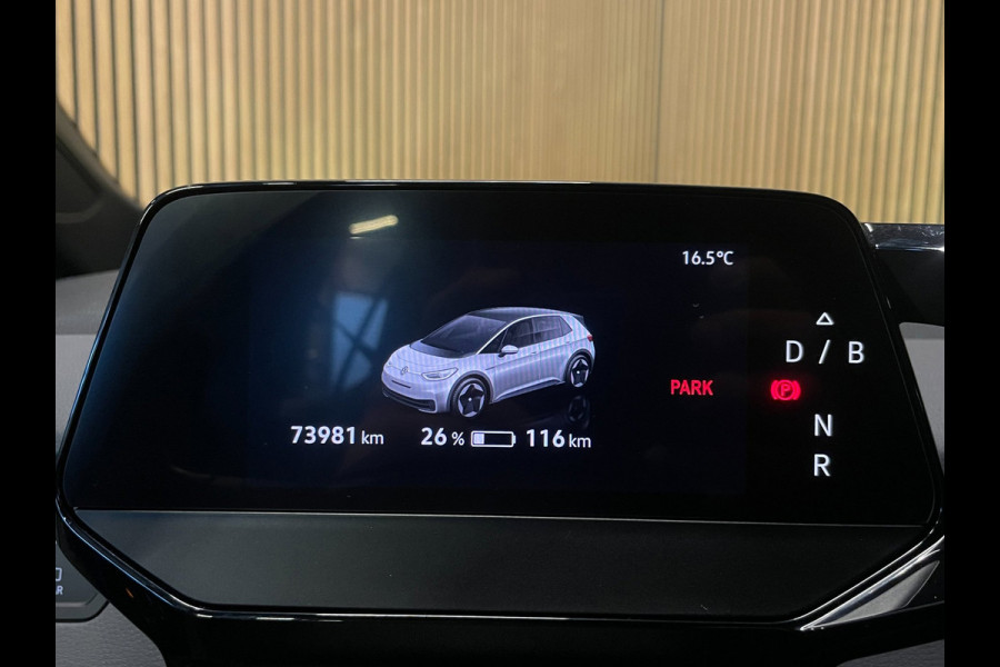Volkswagen ID.3 Pro 62 kWh|91%SOH|STOEL-, STUURVERW|ANDROID/APPLE CARPLAY|ACC|CRUISE,CLIMATE CONTROL|NL-AUTO|NAP|INCL.BTW|1e EIG.|