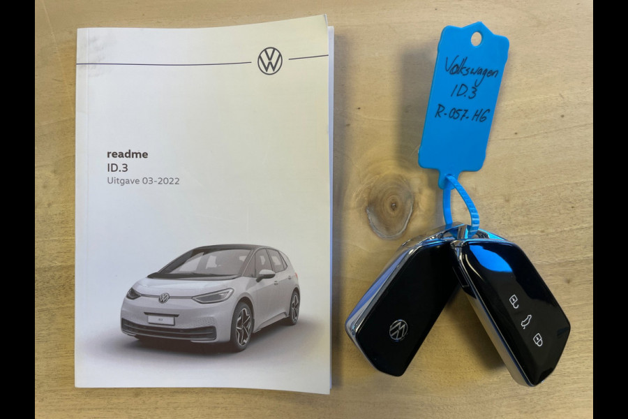 Volkswagen ID.3 Pro 62 kWh|91%SOH|STOEL-, STUURVERW|ANDROID/APPLE CARPLAY|ACC|CRUISE,CLIMATE CONTROL|NL-AUTO|NAP|INCL.BTW|1e EIG.|