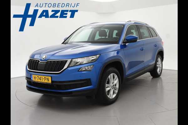 Škoda Kodiaq 1.5 TSI 150 PK DSG AUT. *RACE BLUE METALLIC* + WEGKLAPBARE TREKHAAK 1800 KG