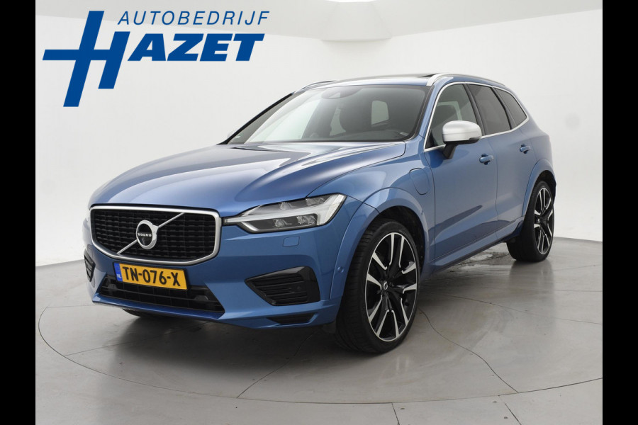 Volvo XC60 2.0 T8 T.E. 390 PK AWD R-DESIGN + BOWERS & WILKINS | 22 INCH | TREKHAAK | 360 CAMERA | PANORAMA | VOL-LEDER