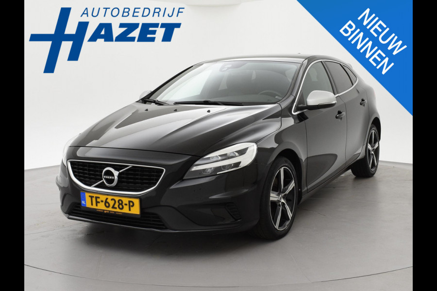 Volvo V40 2.0 T4 190 PK R-DESIGN SPORT + AFN. TREKHAAK | LED | SPORTSTOELEN | STOELVERW.