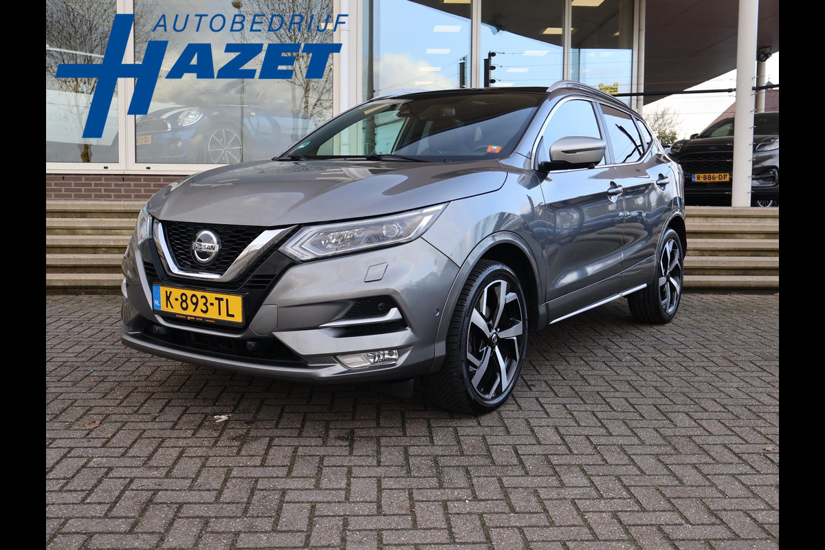 Nissan QASHQAI 1.3 DIG-T TEKNA+ PANORAMA | LEDER | 360 CAMERA | ADAPTIVE CRUISE | BOSE | STOELVERW. | 19 INCH