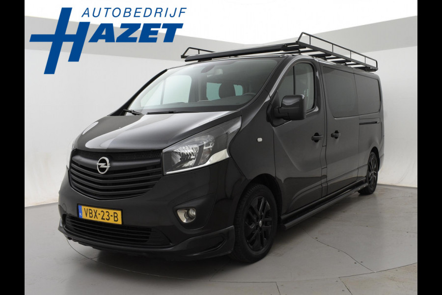 Opel Vivaro 1.6 CDTI 145 PK DUBBEL CAB. IRMSCHER GT 058/100 + 2 SCHUIFDEUREN | LEDER | CAMERA | STOELVERW. | TREKHAAK 2000 KG