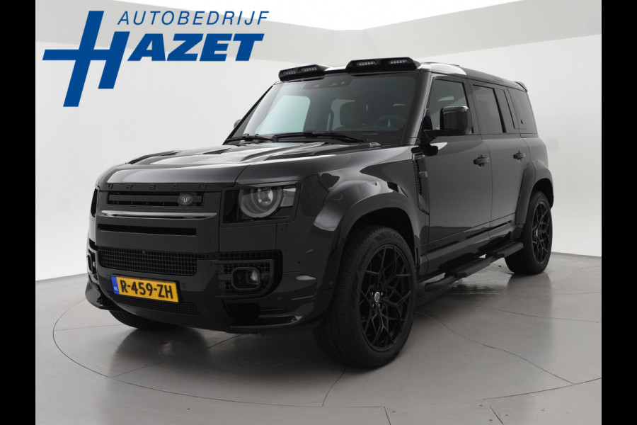 Land Rover Defender 110 P525 5.0 V8 SUPERCHARGED URBAN + MILLTEK UITLAAT | 22 INCH | WEGKL. TREKHAAK