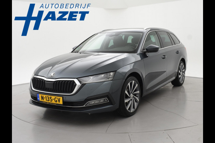 Škoda Octavia Combi 1.5 e-TSI AUT. + 18 INCH | ADAPTIVE CRUISE | LED | VIRTUAL COCKPIT | SFEERVERLICHTING | CAMERA | CARPLAY | STOELVERW.