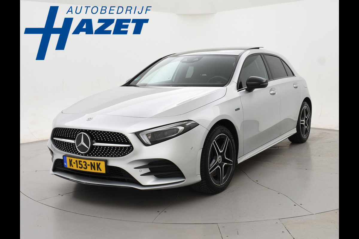 Mercedes-Benz A-Klasse 250e AMG SPORT + PANORAMA | MEMORY | TREKHAAK | SFEERVERLICHTING | CAMERA | STOELVERWARMING