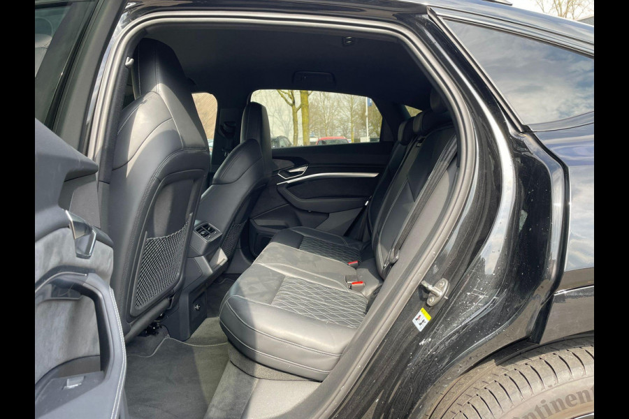 Audi e-tron Sportback 55 quattro S edition 95 kWh VAN € 39.900,- VOOR € 36.877,- UW LENTEVOORDEEL  € 3.023,-! | SOH 95% | S LINE BLACKLINE  | B&O AUDIO | ADAPTIVE CRUISE | 360 CAMERA | KEYLESS ENTRY