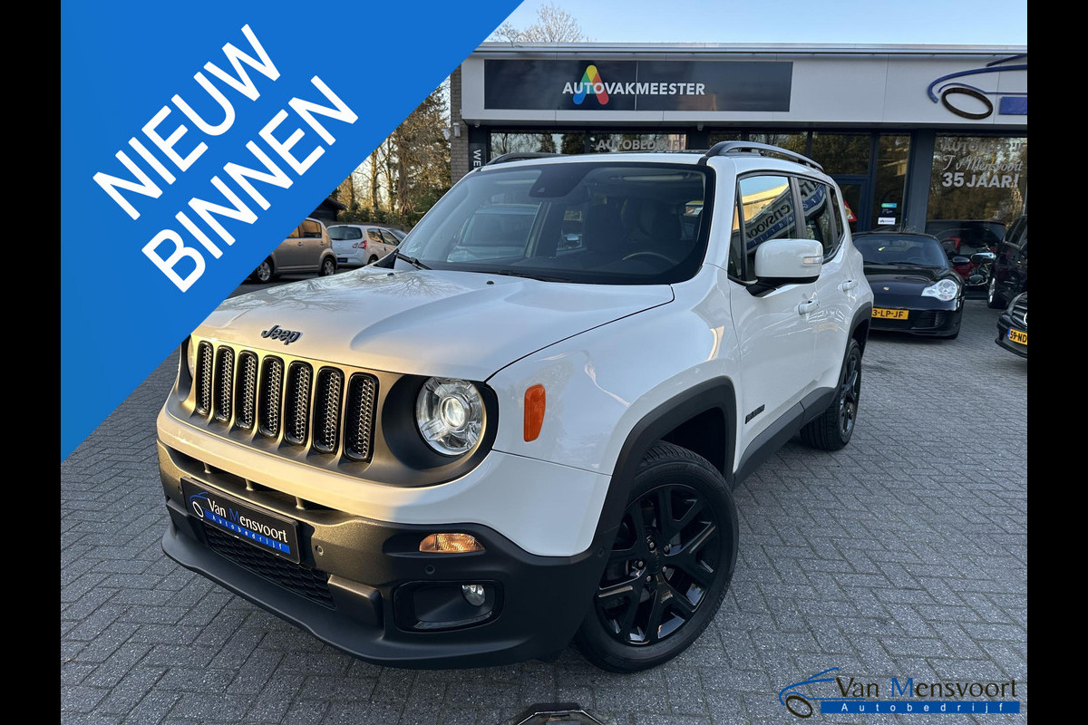 Jeep Renegade 1.4 MultiAir 170PK Automaat AWD Limited Black Line Panorama|Navi|Camera|Xenon|Keyless