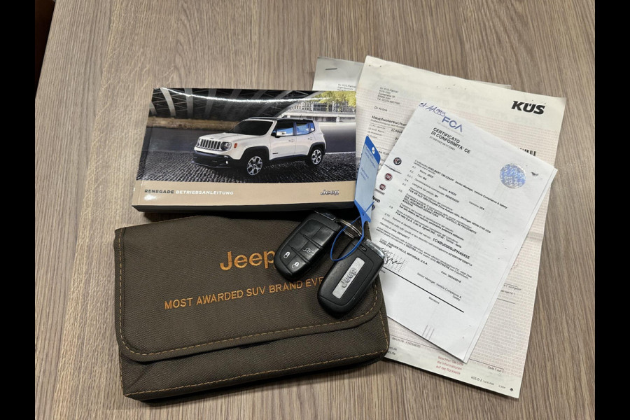 Jeep Renegade 1.4 MultiAir 170PK Automaat AWD Limited Black Line Panorama|Navi|Camera|Xenon|Keyless