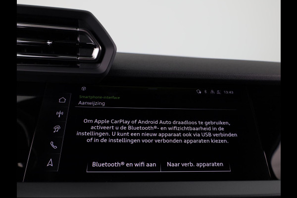 Audi A3 Sportback 40 TFSI e Advanced edition 204pk | Navigatie | Parkeercamera | Adaptieve cruise controle | Apple carplay-/ Android Auto | Verlengde garantie