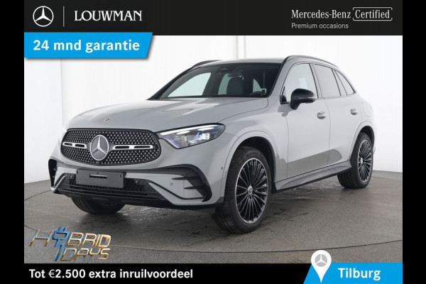 Mercedes-Benz GLC 300 e 4MATIC AMG Plug-In Hybride AMG Line | Night Pakket | Digital Licht | Trekhaak | Distronic | Memory Voorstoelen | Stoel en Stuurverwarming. Inclusief 24 maanden Mercedes-Benz Certified garantie voor Europa.