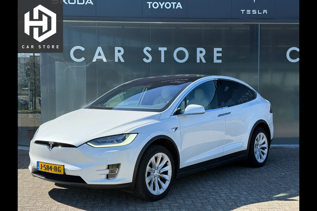 Tesla Model X Long Range 7Persoons 100% SOH Dealer Onderhouden