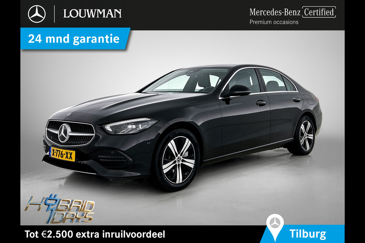 Mercedes-Benz C-Klasse 300 e Business Line Limited | Achteruitrijcamera | Stoelverwarming | Sfeerverlichting | Apple carplay |  Navigatie | Inclusief 24 maanden Mercedes-Benz Certified garantie voor Europa.