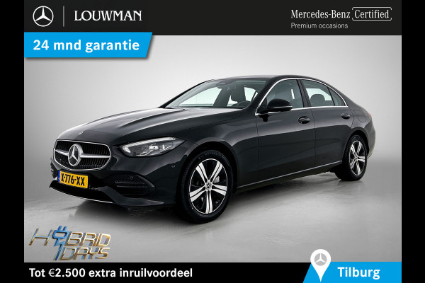 Mercedes-Benz C-Klasse 300 e Business Line Limited | Achteruitrijcamera | Stoelverwarming | Sfeerverlichting | Apple carplay |  Navigatie | Inclusief 24 maanden Mercedes-Benz Certified garantie voor Europa.