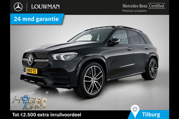 Mercedes-Benz GLE 350 e 4MATIC AMG Premium Plus Panoramadak | 22 inch. Lichtmetalen velgen | navigatie | Night pakket 360 grade camera | Burmester surround | Inclusief 24 maanden Mercedes-Benz Certified garantie voor Europa.