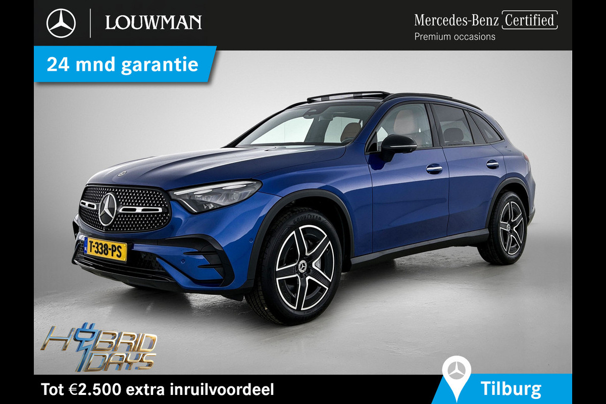 Mercedes-Benz GLC 200 4MATIC AMG Line Lichtmetalen velgen | Naviagtie | Panoramadak | elect. bed. voorstoelen met memory | Inclusief 24 maanden Mercedes-Benz Certified garantie voor Europa.