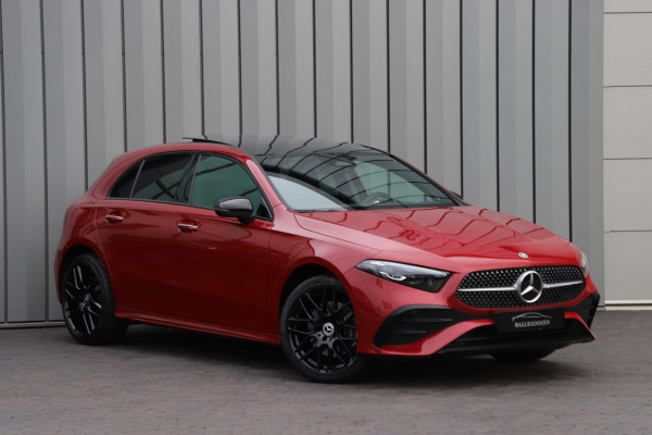 Mercedes-Benz A-Klasse 250e AMG | 218PK | Pano | Sfeerverlichting | Burmester | Multibeam | Leder | Distronic | Stuurwielverwarming | Trekhaak | 2024.