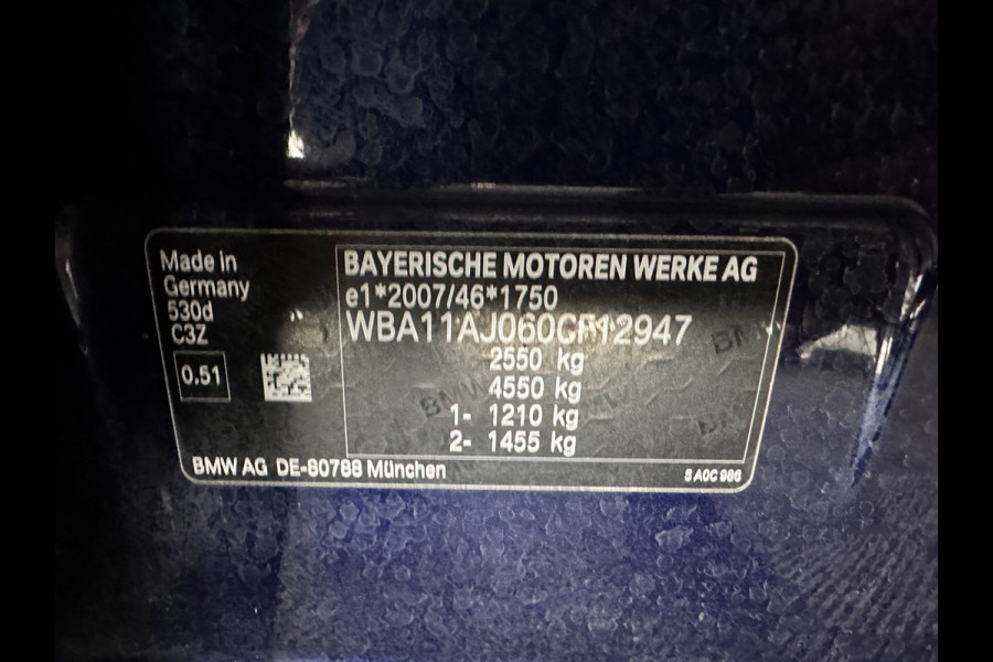 BMW 5 Serie Touring 530d M-Sportpack High Executive Edition (INCL-BTW) Aut. *PANO | LASERLIGHT | LEATHER | TOPVIEW | HARMAN/KARDON |  ADAPTIVE-CRUISE | BLINDSPOT | HEATED-COMFORTSEATS | KEYLESS | DAB | DIGI-COCKPIT | PRIVACY-GLASS | SHIFTPADDLES | ...